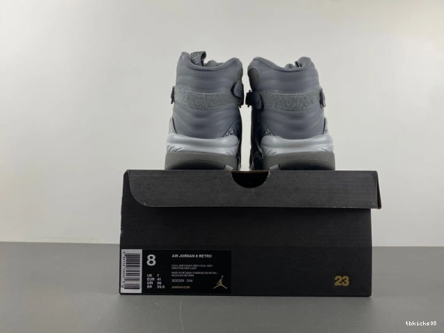 Cheap TBkick Cool 305381-014 8 Jordan Retro Grey 0730